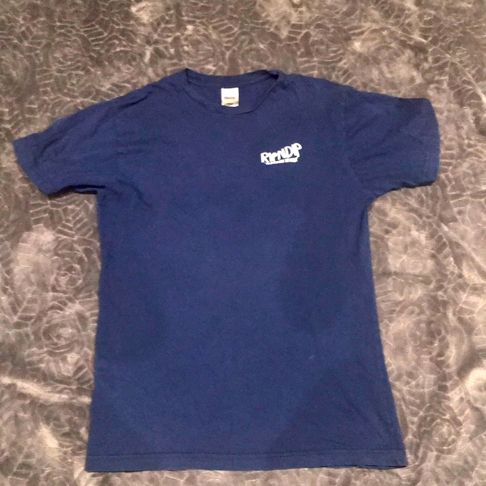 Dark Blue RipNDip T shirt